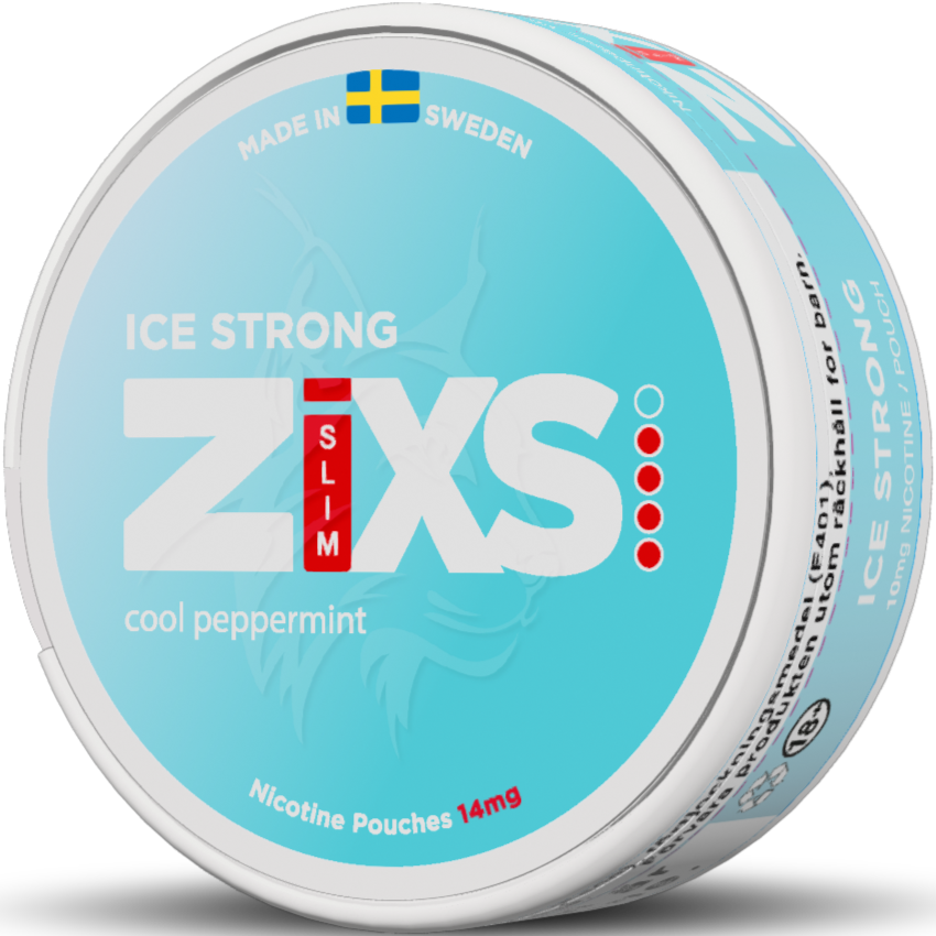 Zixs Ice Strong Slim-Nikotinbeutel-Gigasnus.de