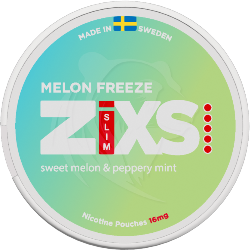 Zixs Melon Freeze Slim-Nikotinbeutel-Gigasnus.de