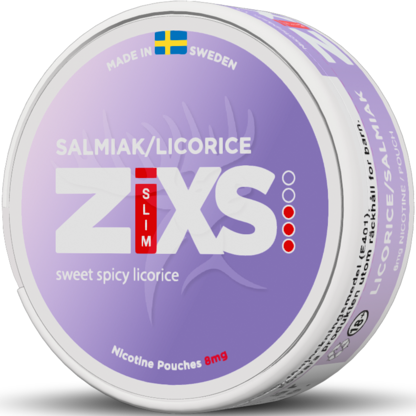 Zixs Salmiak Slim-Nikotinbeutel-Gigasnus.de