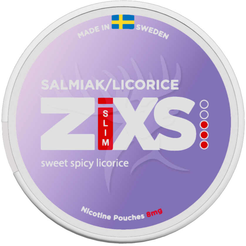 Zixs Salmiak Slim-Nikotinbeutel-Gigasnus.de