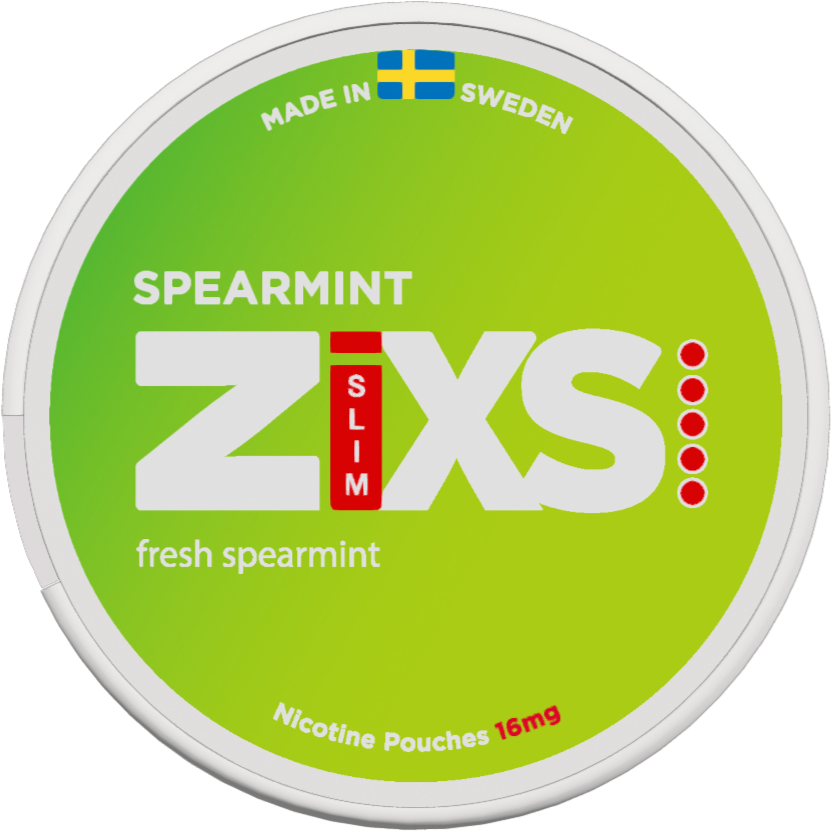 Zixs Spearmint Slim-Nikotinbeutel-Gigasnus.de
