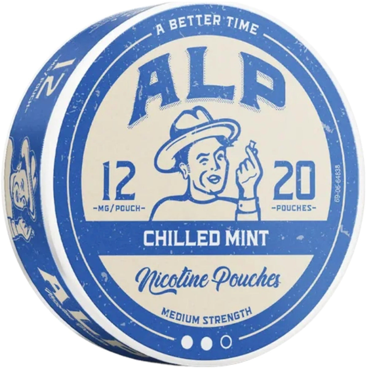 Alp Chilled Mint 12mg-Nikotinbeutel-Gigasnus.de