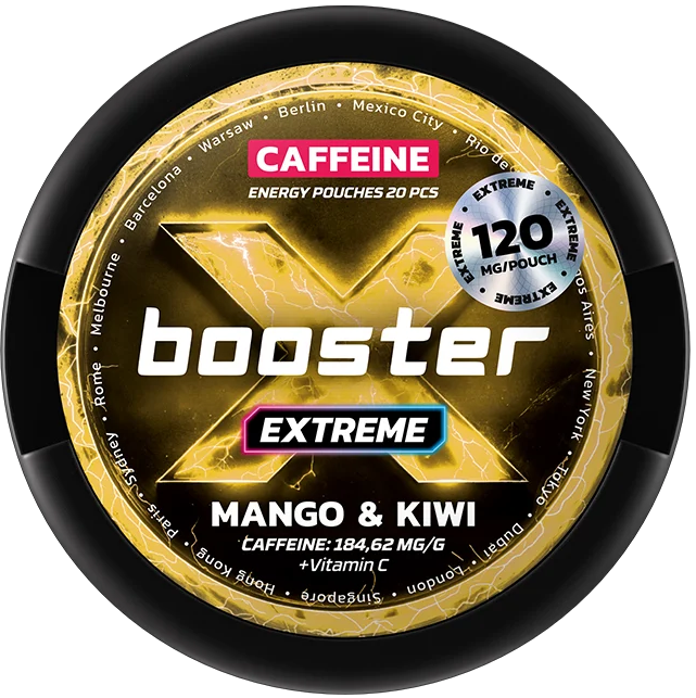 X-Booster Extreme Mango & Kiwi 120 mg-Energiebeutel-Gigasnus.de