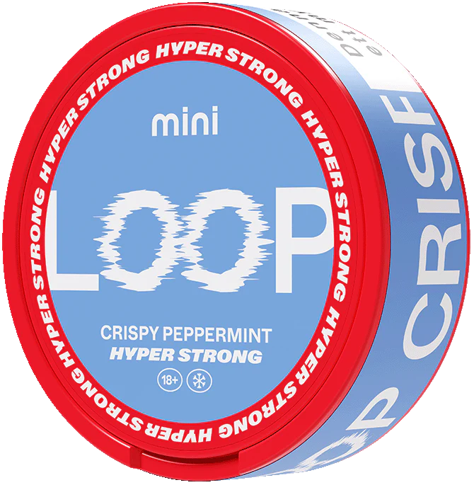 LOOP Crispy Peppermint Mini Hyper Strong