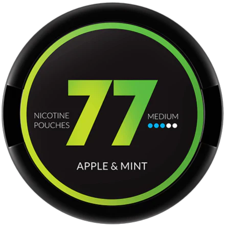 77 Apple & Mint-Nikotinbeutel-Gigasnus.de