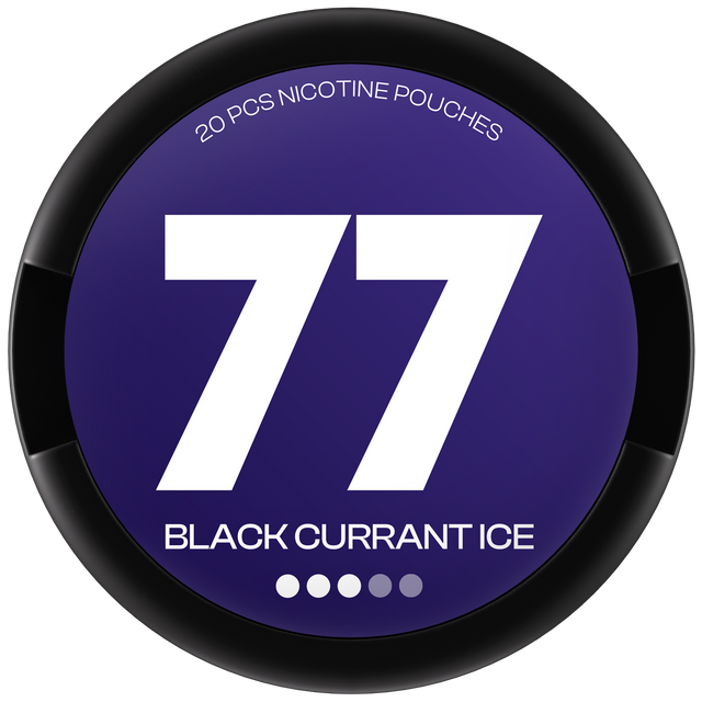 77 Black Currant-Nikotinbeutel-Gigasnus.de