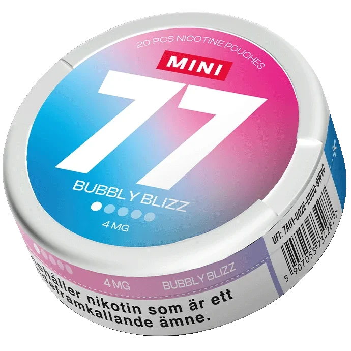 77 Bubbly Fizz Mini-Nikotinbeutel-gigasnus.de