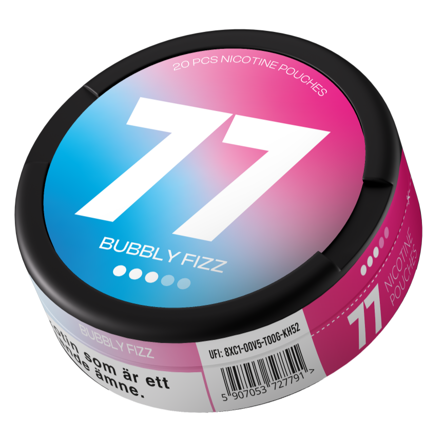 77 Bubbly Fizz Strong-Nikotinbeutel-Gigasnus.de