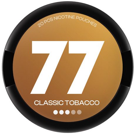 77 Classic Tobacco-Nikotinbeutel-Gigasnus.de