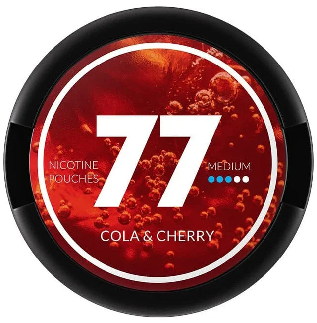 77 Cola & Cherry-Nikotinbeutel-Gigasnus.de
