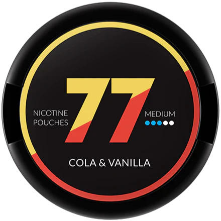 77 Cola Vanilla-Nikotinbeutel-Gigasnus.de