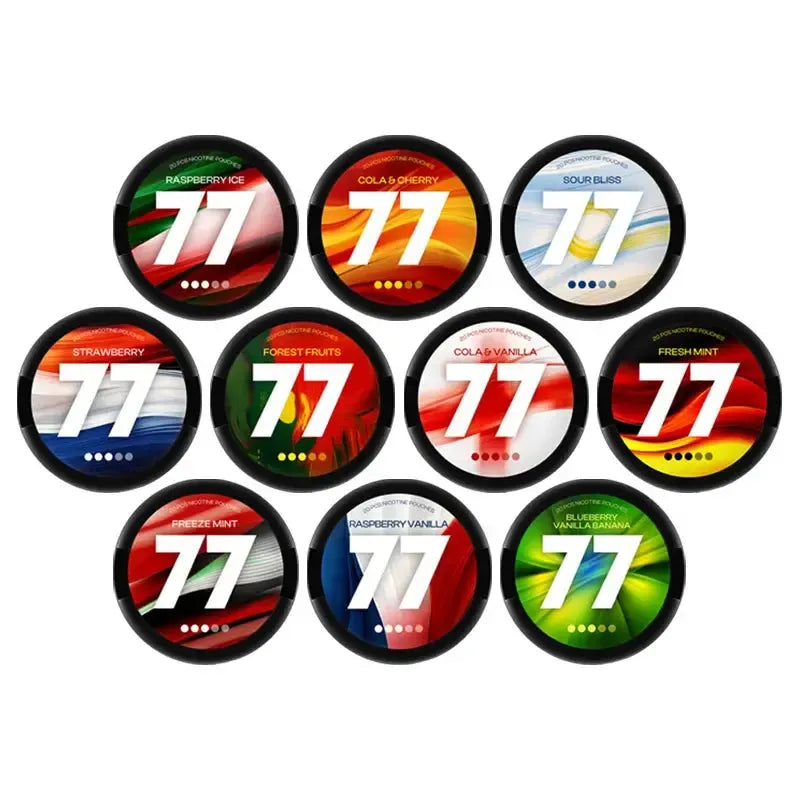 77 FWC World Cup Multi-Pack (10 Flavours)-Nikotinbeutel-Gigasnus.de