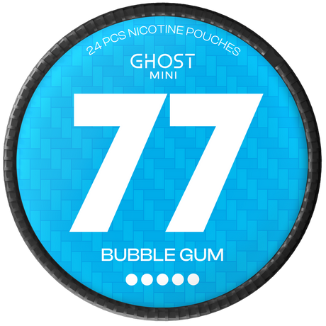 77 Ghost Bubble Gum Mini-Nikotinbeutel-Gigasnus.de