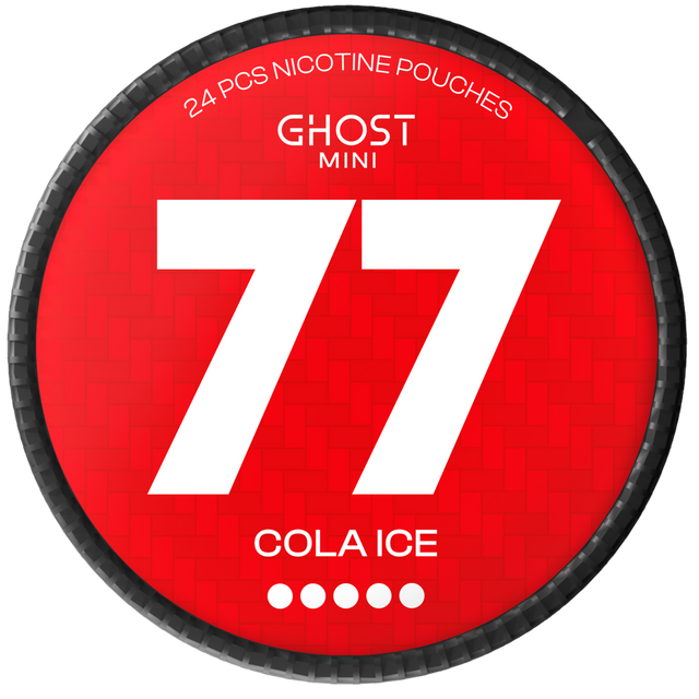 77 Ghost Cola Ice Mini-Nikotinbeutel-Gigasnus.de