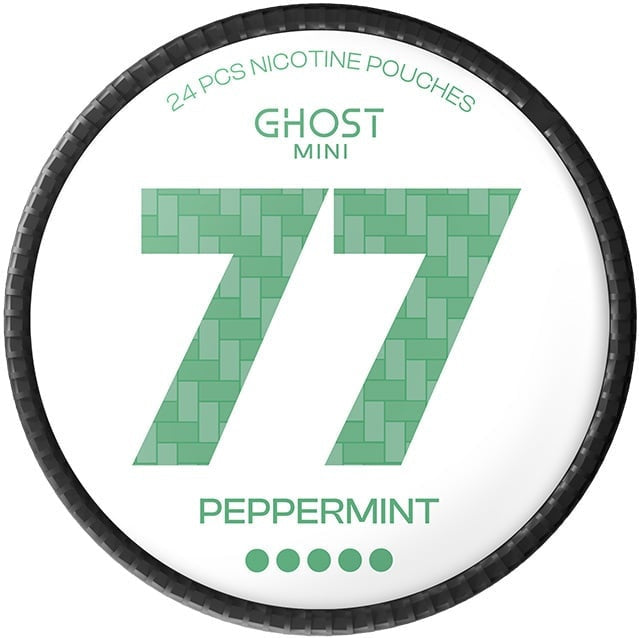 77 Ghost Peppermint Mini-Nikotinbeutel-gigasnus.de