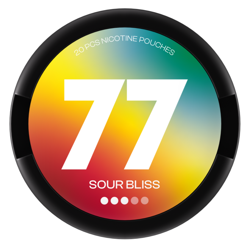 77 Sour Bliss Strong-Nikotinbeutel-Gigasnus.de
