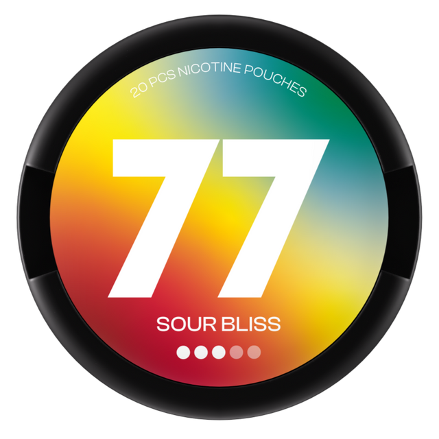 77 Sour Bliss Strong-Nikotinbeutel-Gigasnus.de