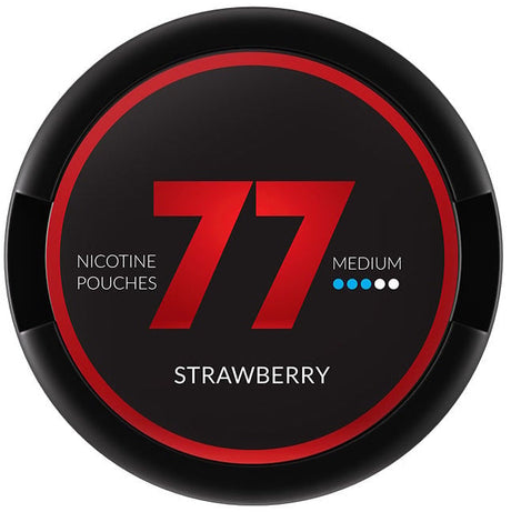 77 Strawberry Medium-Nikotinbeutel-Gigasnus.de