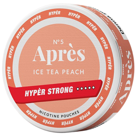 Après Ice Tea Peach Hyper Strong-Nikotinbeutel-Gigasnus.de