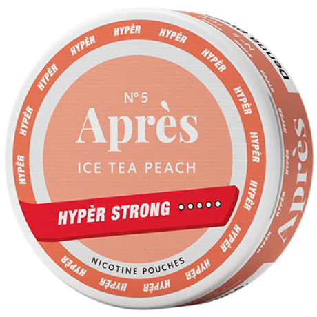 Après Ice Tea Peach Hyper Strong-Nikotinbeutel-Gigasnus.de