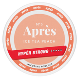 Après Ice Tea Peach Hyper Strong-Nikotinbeutel-Gigasnus.de