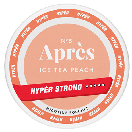 Après Ice Tea Peach Hyper Strong-Nikotinbeutel-Gigasnus.de