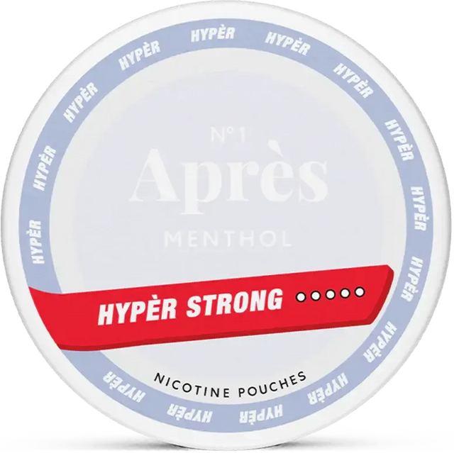 Après No.1 Menthol Hyper Strong-Nikotinbeutel-Gigasnus.de