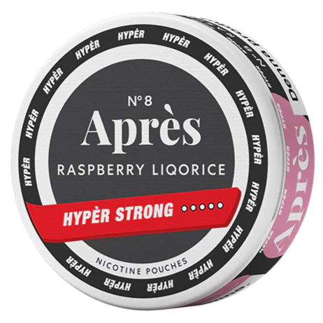 Après Raspberry Liqorice Hyper Strong-Nikotinbeutel-Gigasnus.de