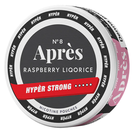 Après Raspberry Liqorice Hyper Strong-Nikotinbeutel-Gigasnus.de