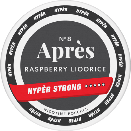 Après Raspberry Liqorice Hyper Strong-Nikotinbeutel-Gigasnus.de