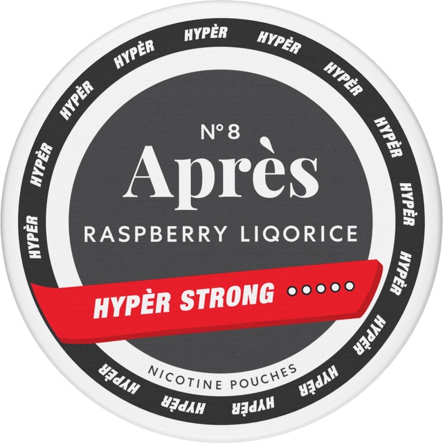 Après Raspberry Liqorice Hyper Strong-Nikotinbeutel-Gigasnus.de