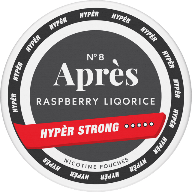 Après Raspberry Liquorice Hyper Strong-Nikotinbeutel-Gigasnus.de