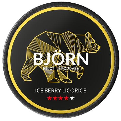 Björn Ice Berry Liqorice-Nikotinbeutel-Gigasnus.de