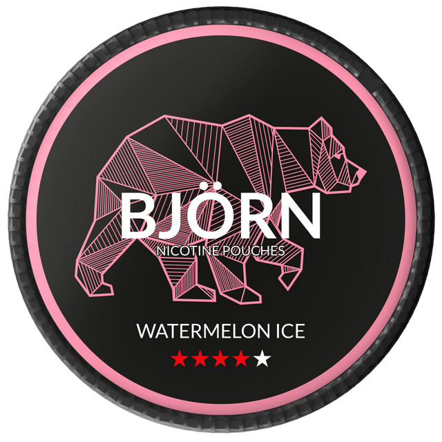 Björn Watermelon Ice-Nikotinbeutel-Gigasnus.de