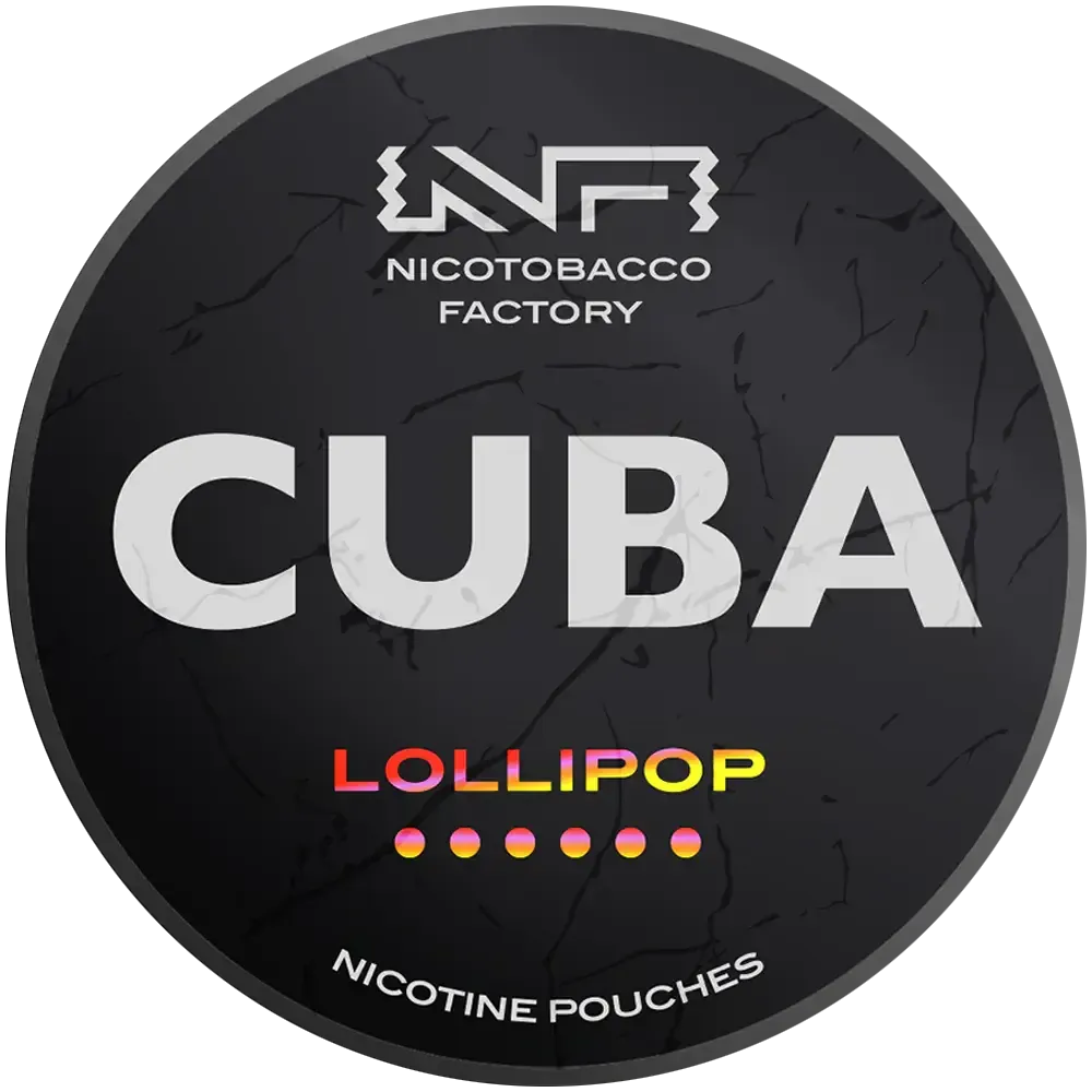 CUBA Black Lollipop-Nikotinbeutel-Gigasnus.de