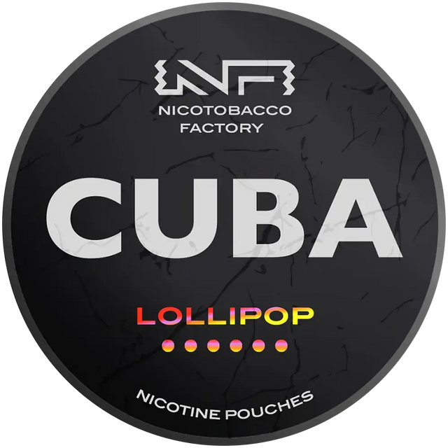 CUBA Black Lollipop-Nikotinbeutel-Gigasnus.de
