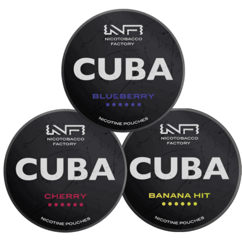 CUBA Black Mix-Pack-Nikotinbeutel-Gigasnus.de
