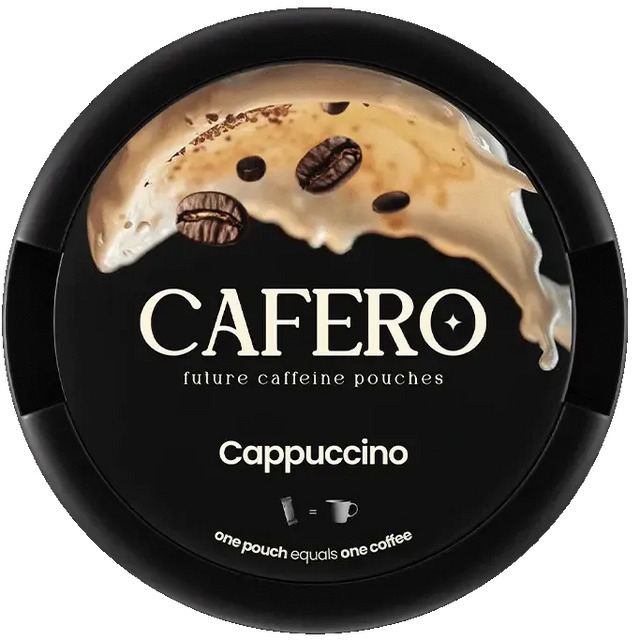 Cafero Cappuccino-Koffeinbeutel-Gigasnus.de