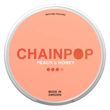 Chainpop Peach & Honey-Nikotinbeutel-Gigasnus.de