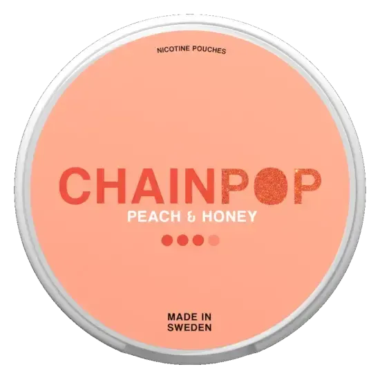 Chainpop Peach & Honey-Nikotinbeutel-Gigasnus.de