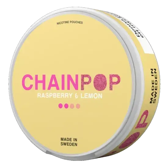 Chainpop Raspberry Lemon-Nikotinbeutel-Gigasnus.de