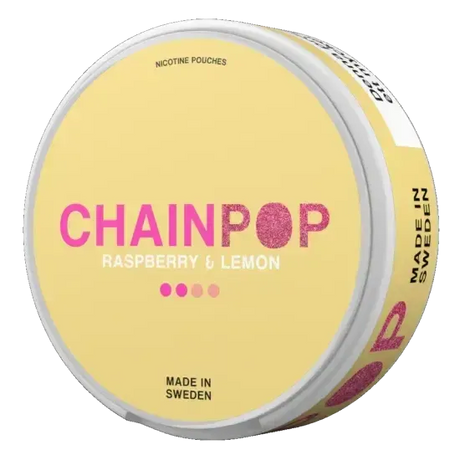 Chainpop Raspberry Lemon-Nikotinbeutel-Gigasnus.de