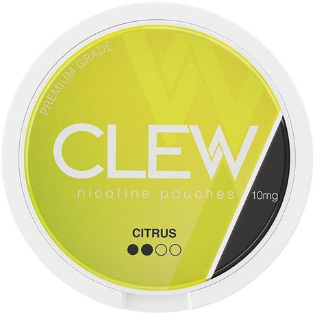 Clew Citrus 10mg-Nikotinbeutel-Gigasnus.de