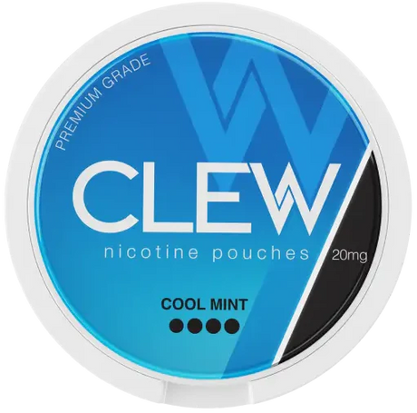 Clew Cool Mint 20mg-Nikotinbeutel-Gigasnus.de