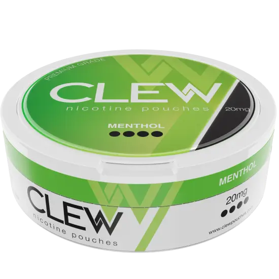 Clew Menthol 20mg-Nikotinbeutel-Gigasnus.de