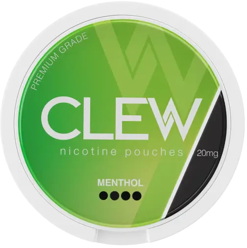 Clew Menthol 20mg-Nikotinbeutel-Gigasnus.de