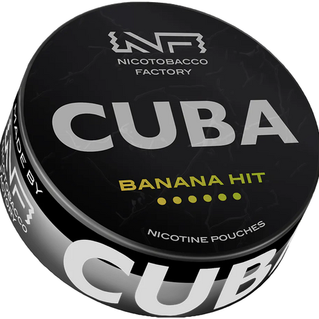 Cuba Black Banana Hit-Nikotinbeutel-Gigasnus.de