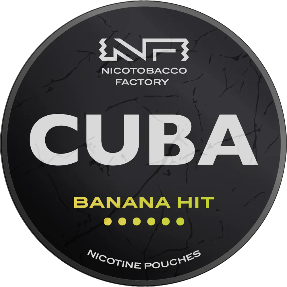 Cuba Black Banana Hit-Nikotinbeutel-Gigasnus.de