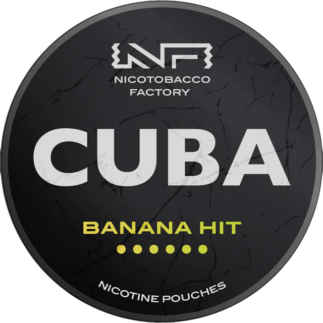 Cuba Black Banana Hit-Nikotinbeutel-Gigasnus.de