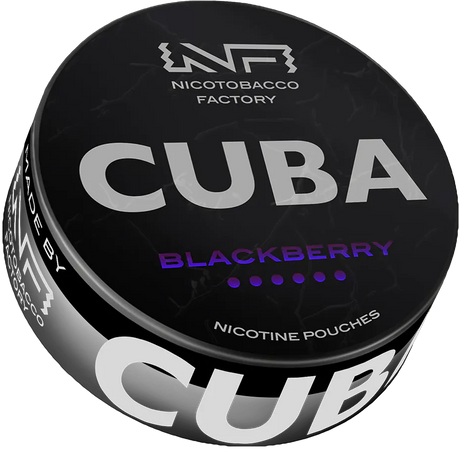 Cuba Black Blackberry-Nikotinbeutel-Gigasnus.de